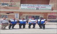 اعزام تیم بهداشتی شبکه بهداشت و درمان شهرستان صیدون به مرز چذابه