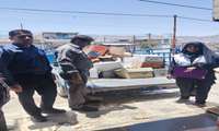 کشف و معدوم سازی ۲ تن مواد غذایی فاسد و تاریخ گذشته در شهرستان صیدون