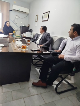 بازدید رئیس مرکز بهداشت شهرستان صیدون از آموزشگاه بهورزی و دیدار با دانش‌آموختگان